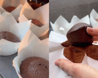 O muffin de chocolate mais fofinho do mundo não tem glúten e até sua nutricionista vai aprovar