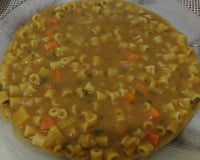 Sopa de feijão nutritiva