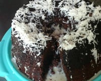 Bolo de chocolate de liquidificador