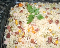 Arroz especial de Natal para Lika