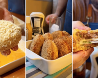 Tem pão e carne moída sobrando em casa? Aprenda a preparar um salgado caseiro fácil e irresistível de dar água na boca