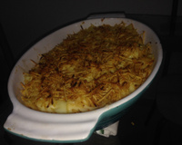 Frango com Catupiri e batata palha da tia Gracia