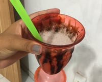 Milk shake de sorvete napolitano