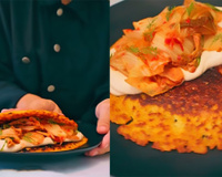 Receita de panqueca de fubá fermentada: "Eu deixo a mistura pronta na geladeira e vou consumindo durante a semana no café da manhã ou jantar leve"