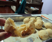 Pão de queijo sem queijo