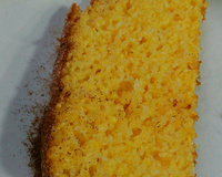 Bolo de flocão de milho