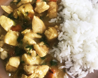 Frango ao requeijão em barra do Papai Paraense 