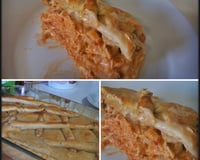 Empadão de frango com palmito