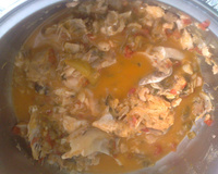 Moqueca de peixe ao molho de camarão