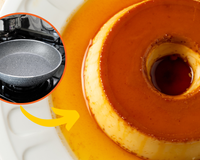 Pudim de frigideira dá certo? O TudoGostoso testou e vai te mostrar se vale a pena trocar pela versão de forno