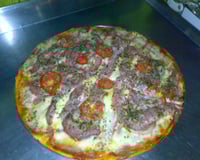 Pizza de Bacon