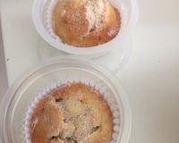 Muffin de banana ou maçã sem glúten