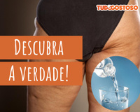 Água com gás causa celulite? Descubra se a bebida piora os furinhos na pele