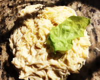 Macarrão ao molho branco