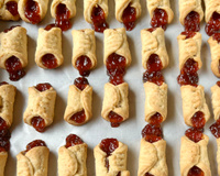 Biscoito de nata com goiabada