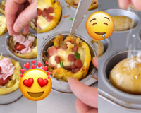 Muffin de batata vira pizza com essa receita prática e com ingredientes simples