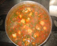 Frango ao molho curry