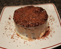 Sobremesa cremosa de damasco