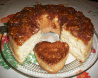 Bolo de banana caramelizado