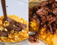 Crunch cake de cenoura: o bolo que viralizou fica ainda mais gostoso nessa versão que vai te deixar com água na boca