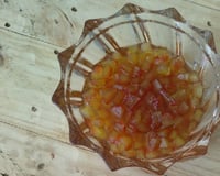 Doce de casca de melancia