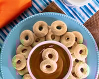 Biscoito de trigo assado