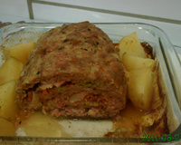 Rocambole de pernil