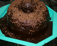 Bolo de chocolate de liquidificador