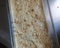 Torta de bolacha com doce de leite