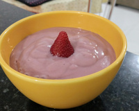 Iogurte de inhame para bebê