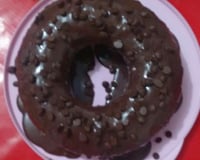 Bolo simples de chocolate