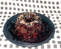 Bolo de chocolate de liquidificador