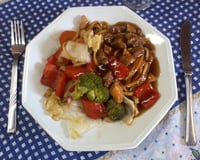 Yakisoba original (tipo fast food)