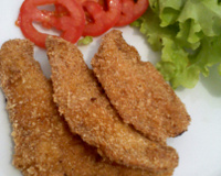 Filé de frango crocante