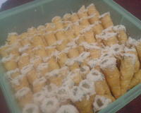 Canudinho de frango cremoso