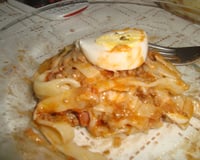 Macarronada com mussarela
