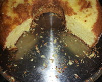 Bolo de laranja inteira