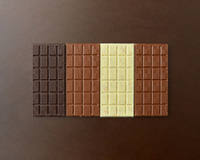 Quais são os ingredientes do chocolate e qual é o tipo mais saudável?