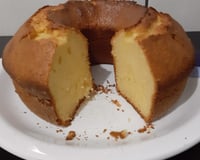Bolo de fubá com laranja fofinho