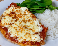 Você nunca mais vai querer outra parmegiana: versão fit com ricota do TudoGostoso é fácil e não leva fritura