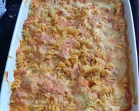 Macarrão com requeijão