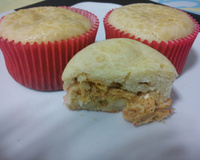 Cupcake torta de frango