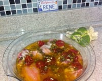 Filé de bagre ao molho de vinho