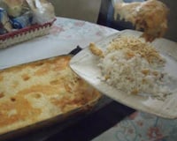 Frango ao creme de cebola