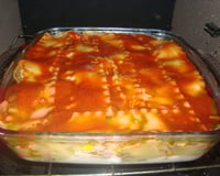 Lasanha de frango cremoso da Ju