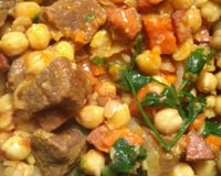 Ensopado de grão de bico