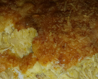 Frango com creme de milho