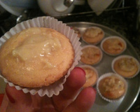 Muffin delicioso de mamão papaia