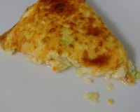 Ometele light de forno com abobrinha - Bavaresco