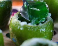 Gelatina de margarita no limão